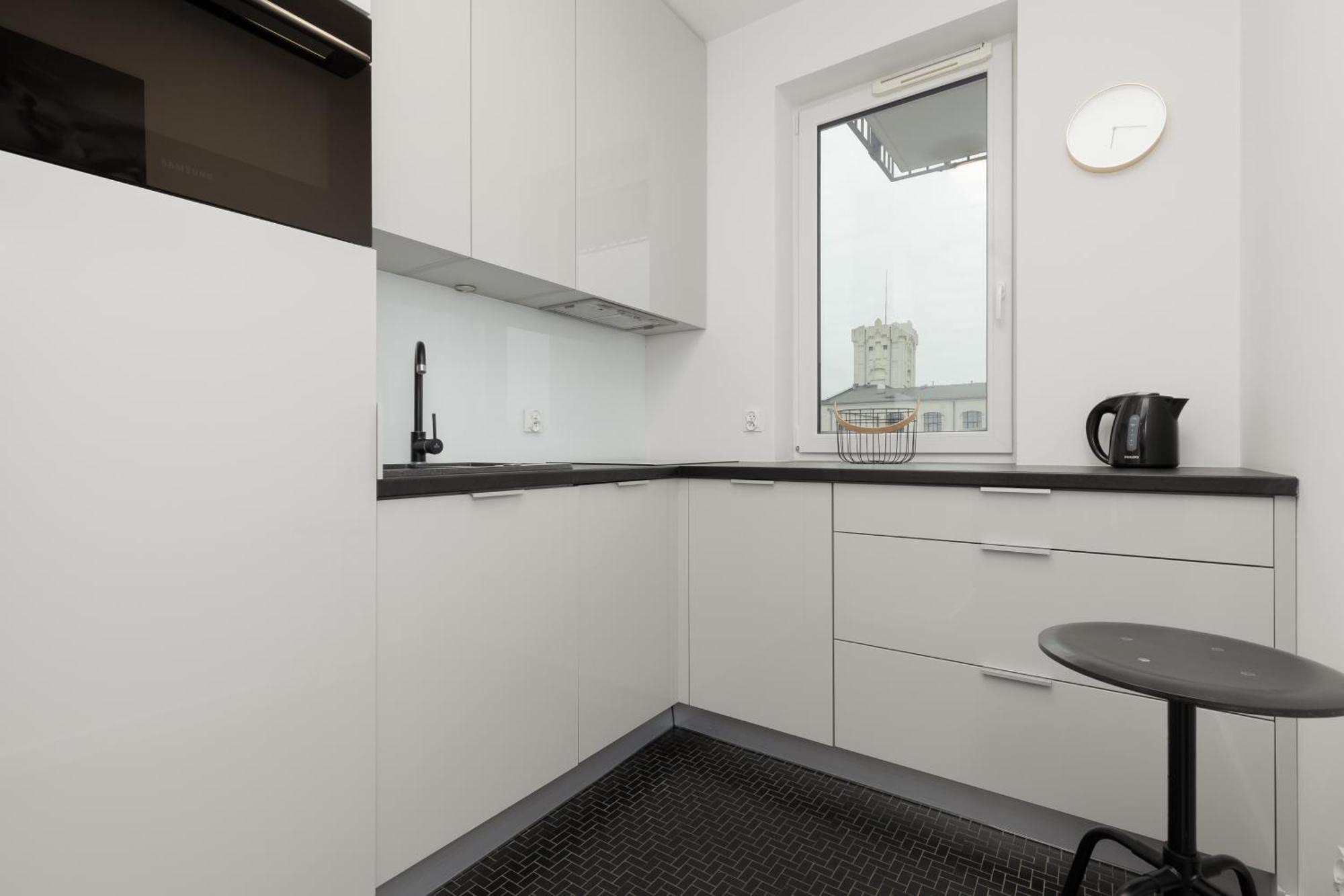 Apartament Minimalist In With Parking Near Kaliska By Renters *